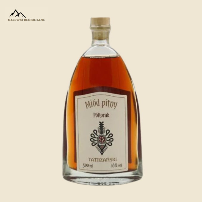 Miód Pitny - Półtorak Tatrzański 500 ml 16%