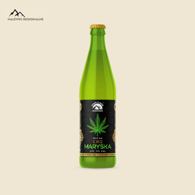 Piwo Pale Ale Maryśka CBD 5%