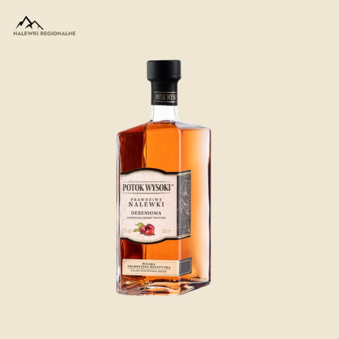 NALEWKA PRAWDZIWA DERENIOWA POTOK WYSOKI 0,5L / 21%