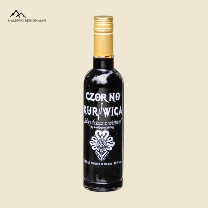 Czorno Kurnwica Wódka 0,5L 40%